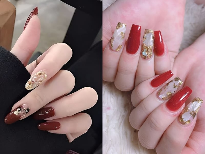 Cách làm nail xà cừ độc đáo