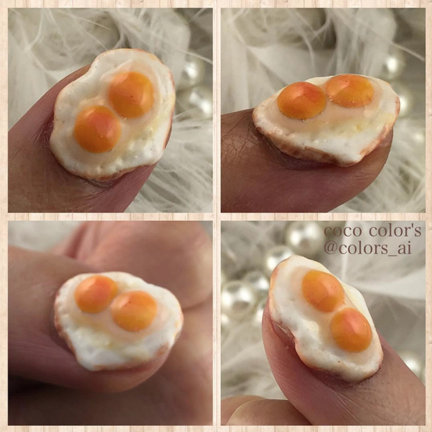 Những mẫu nail xịn xò nhất cho cô nàng đam mê ăn uống! 5