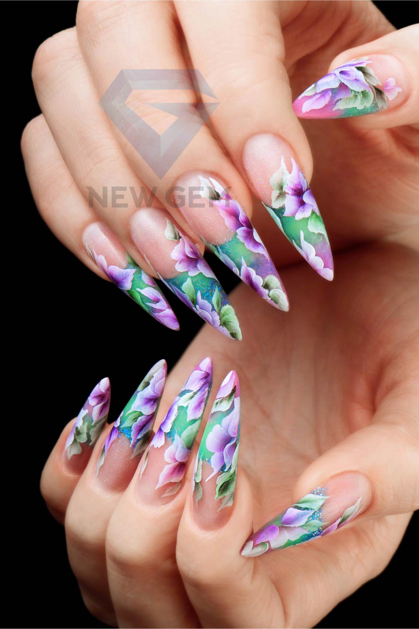 mau nail dep new gem 2 1 2 Học Nail tại New Gem