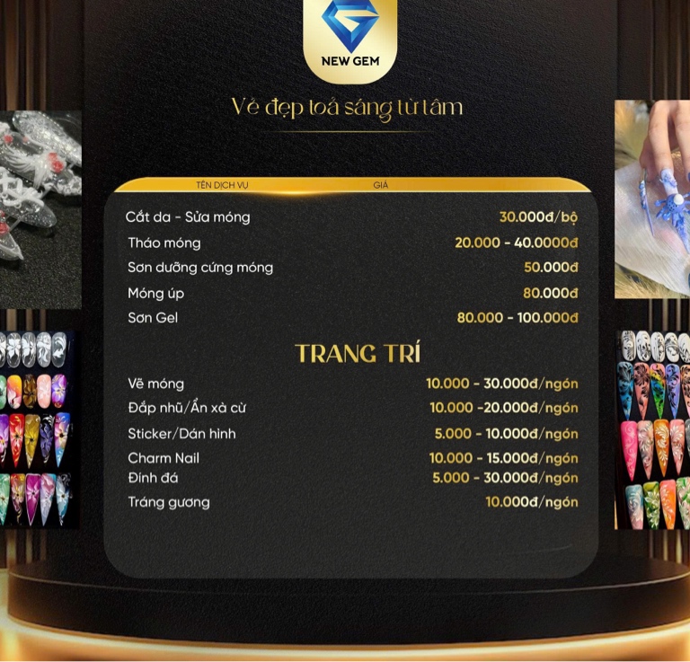 Dịch vụ Nail Landingpage 12