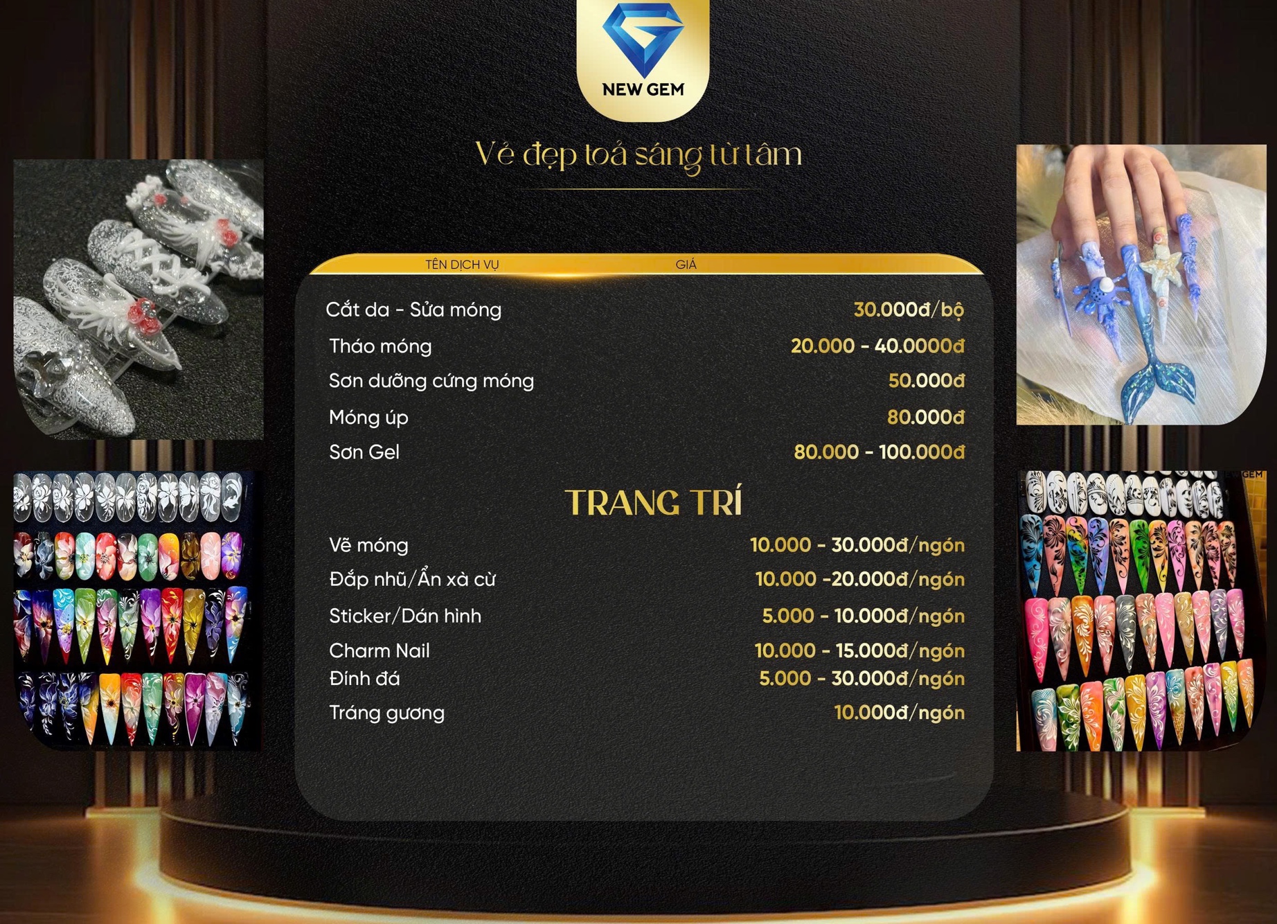 Dịch vụ Nail Landingpage 13